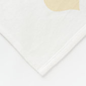 可愛いユニコーンドリーミングハートガールズベッドルーム フリースブランケット (角)