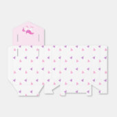 可愛いユニコーン誕生日ガールピンクお願いボックス🦄 フェイバーボックス (折り畳みなし)