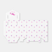 可愛いユニコーン誕生日ガールピンクお願いボックス🦄 フェイバーボックス (折り畳みなし)