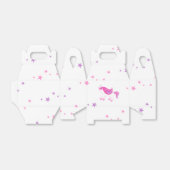 可愛いユニコーン誕生日ガールフアビーボックス🦄 フェイバーボックス (折り畳みなし)