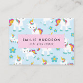 可愛いユニコーン，キッズセ遊ン，アクティビティセンター 名刺 (正面)