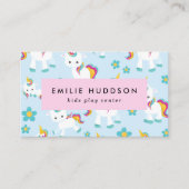 可愛いユニコーン,キッズセ遊ン,アクティビティセンター 名刺 (正面)