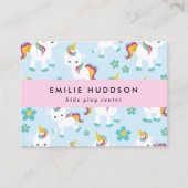 可愛いユニコーン，キッズセ遊ン，アクティビティセンター 名刺 (正面)