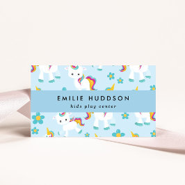 可愛いユニコーン，キッズセ遊ン，アクティビティセンター 名刺