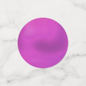 可愛いユニコーン&金ゴールド紙吹雪オンパープル&サフラン コンフェッティ (スモール正面)