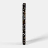 可愛いユニークバブルパターン iPhoneケース (右側面)