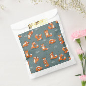 可愛いヨガは緑おもしろい色 フェイバーバッグ (封をした状態)