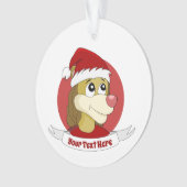 可愛いライオンのオーナメント オーナメント (正面)