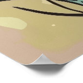 可愛いライオン ポスター (角)