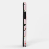 可愛いライトピンクかわいいすし Case-Mate iPhoneケース (裏面/右)
