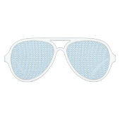 可愛いライトブルー男の赤ちゃんシャワー性別がおもしろいを表示 アビエーターサングラス (正面)
