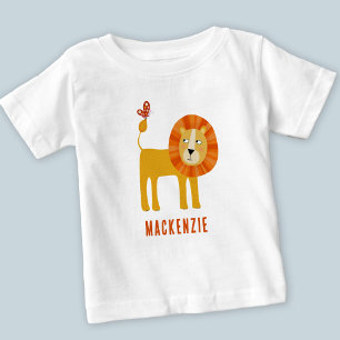 可愛いライパーソナライズされたオン名 ベビーTシャツ