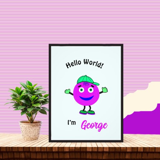 可愛いラウンド体 フォトプリント           