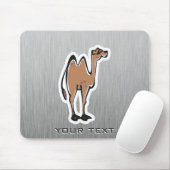 可愛いラクダ;メタルルック マウスパッド (マウス)