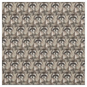 可愛いラクーン吹のキス水彩動物おもしろい ファブリック (見本)