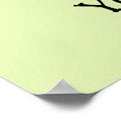 可愛いラザニアイタリアンフードビジネス ポスター (角)