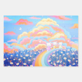 可愛いラッピング紙 ラッピングペーパーシート (正面2)