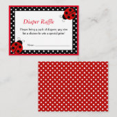 可愛いラディバグありがとうミニノートカード ノートカード (正面/裏面)