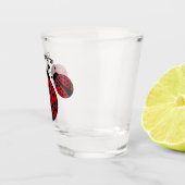 可愛いラディバグお名前 ショットグラス (右)