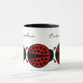 可愛いラディバグお名前 マグカップ (中央)