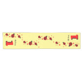 可愛いラディバグとハートテーブルランナー ショートテーブルランナー (横)