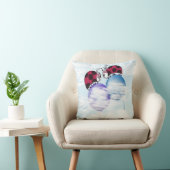 可愛いラディバグとバルーンカラフル漫画 クッション (椅子)