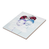 可愛いラディバグとバルーンカラフル漫画 タイル (側面)