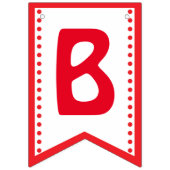 可愛いラディバグの誕生日バントのフラグ女の子 バンティングフラッグ (第2の旗)