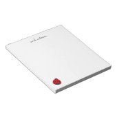 可愛いラディバグパーソナライズされたキッズ ノートパッド (アングル)