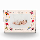 可愛いラディバグ女の子フォトキープサケ フォトブロック (正面)