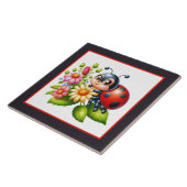 可愛いラディバグ愛好家 タイル (側面)