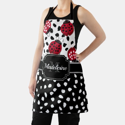 可愛いラディバグ エプロン (インサイチュ)