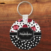 可愛いラディバグ キーホルダー (正面)