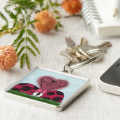 可愛いラディバグ キーホルダー (側面)