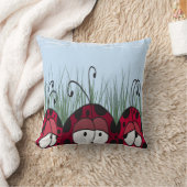 可愛いラディバグ クッション (ブランケット)