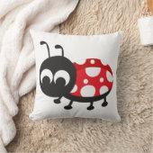 可愛いラディバグ クッション (ブランケット)