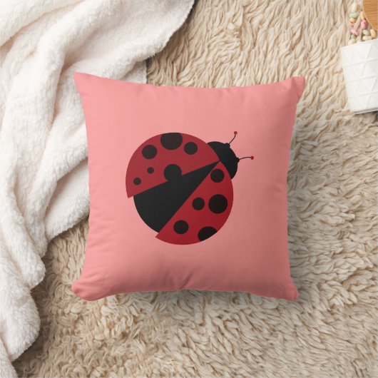 可愛いラディバグ クッション (ブランケット)