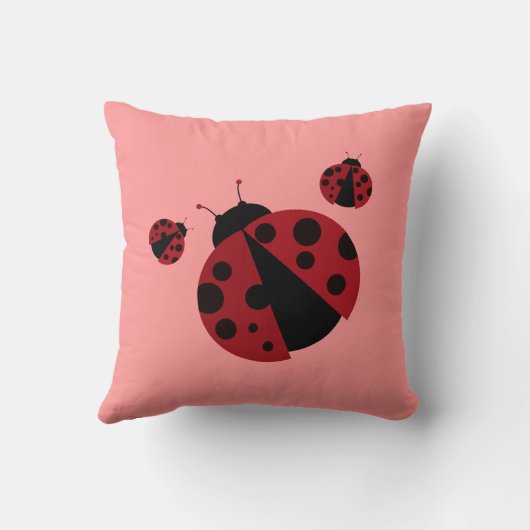 可愛いラディバグ クッション (裏面)