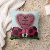 可愛いラディバグ クッション (ブランケット)