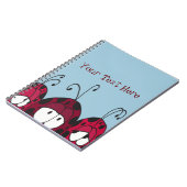 可愛いラディバグ ノートブック (左側)