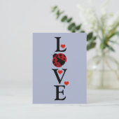 可愛いラディバグ ポストカード (スタンド正面)