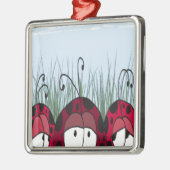 可愛いラディバグ メタルオーナメント (左)