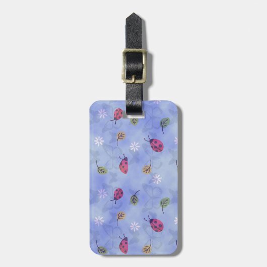 可愛いラディバグ ラゲッジタグ (正面縦)