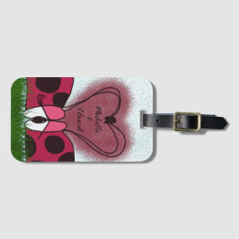 可愛いラディバグ ラゲッジタグ