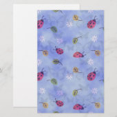 可愛いラディバグ 便箋 (正面/裏面)