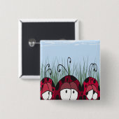 可愛いラディバグ 缶バッジ (正面&裏面)