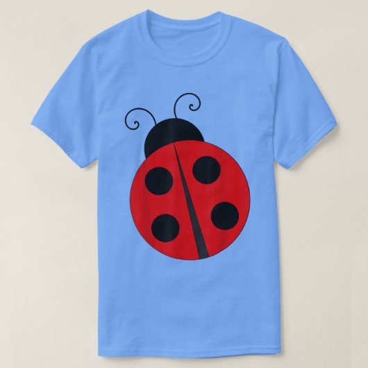 可愛いラディバグ Tシャツ (デザイン正面)