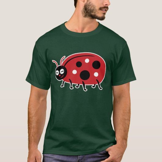可愛いラディバグ Tシャツ (正面)