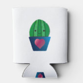 可愛いラブサボテン 缶クーラー (裏面)