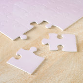 可愛いラブトラックとハートカーゴウォーター色 ジグソーパズル (側面)